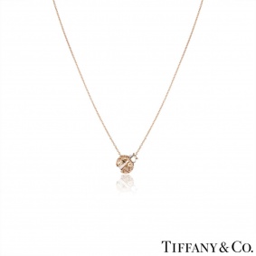 Tiffany & Co. Rose Gold and Silver Ladybug Pendant Tiffany & Co. Rose Gold and Silver Ladybug Pendant